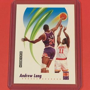 Andrew Lang #227 1991-92 Skybox Basketball Trading Card